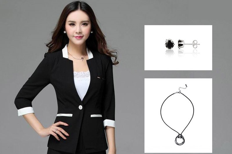 Chia sẻ nguyên tắc phối trang sức ngọc với phong cách công sở